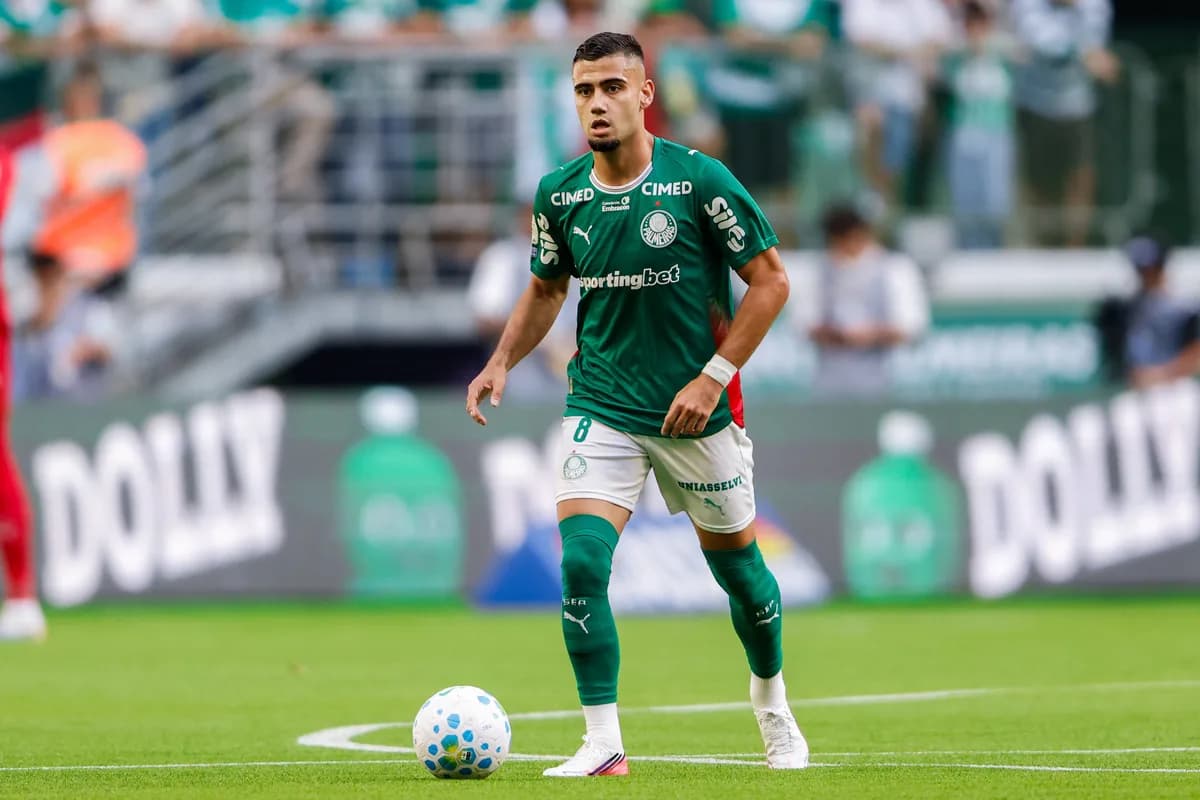 Palmeiras: Andreas Pereira lidera assistências do Brasileirão 2026