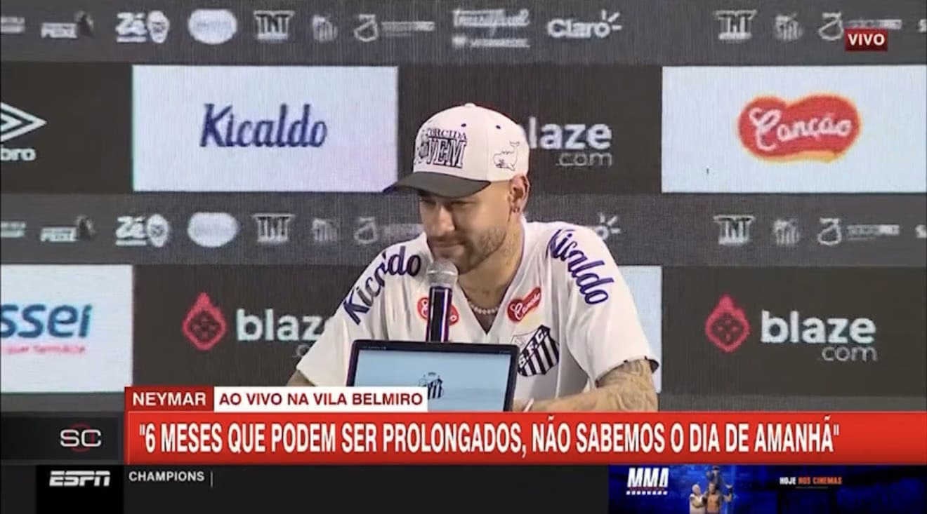 Neymar detalha planos para a disputa da Copa do Mundo de 2026