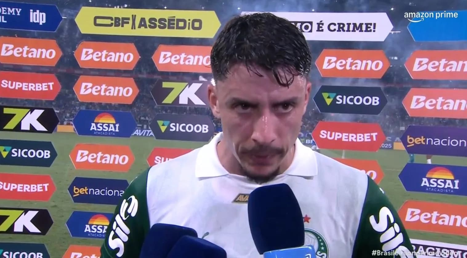 Piquerez detona atuação do Palmeiras após derrota para o Cruzeiro