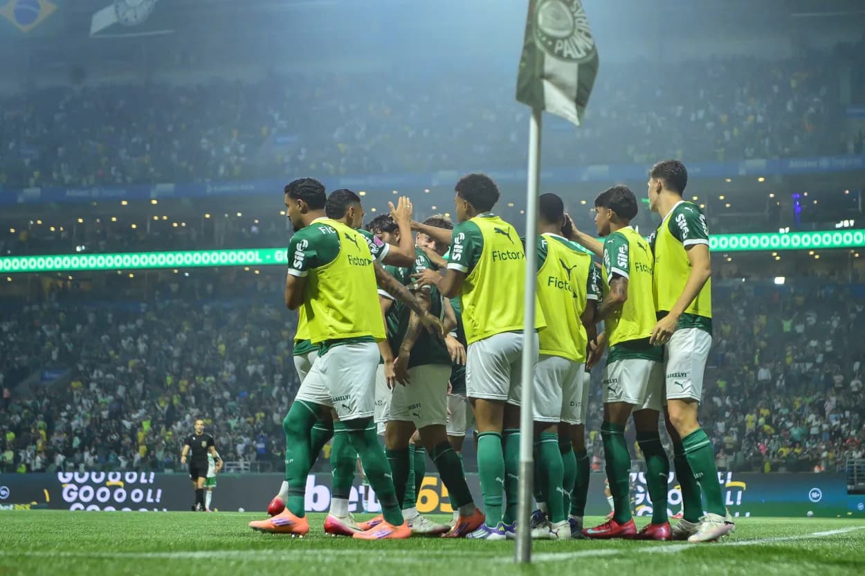 Palmeiras chega a 70,20% de chances de título após goleada sobre o Juventude