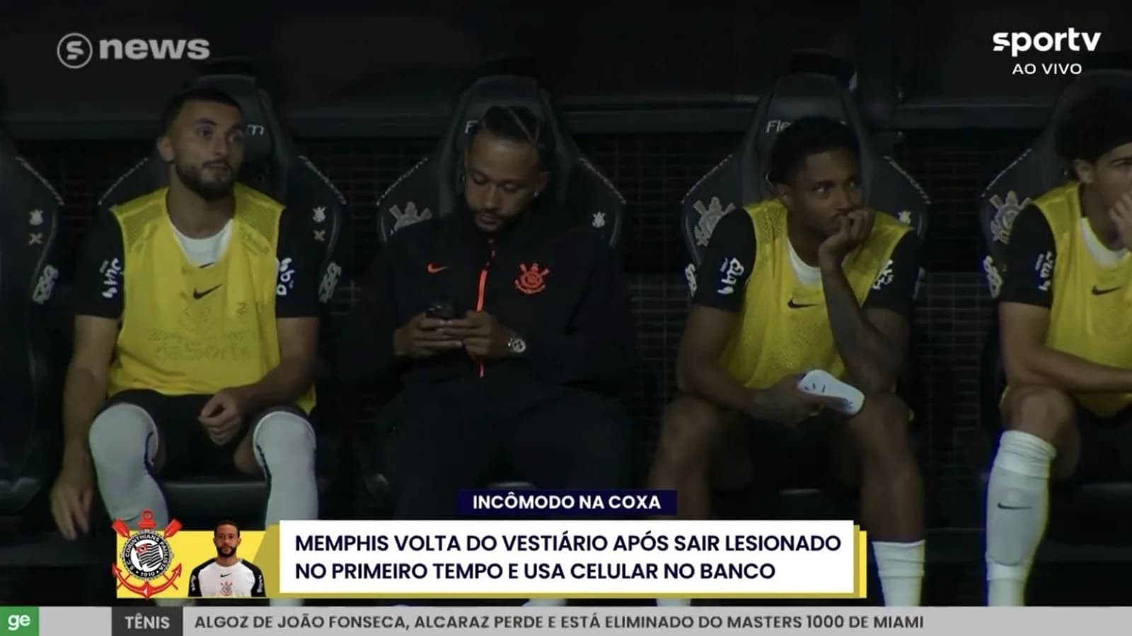 Bastidores expõem tensão com Memphis no Corinthians