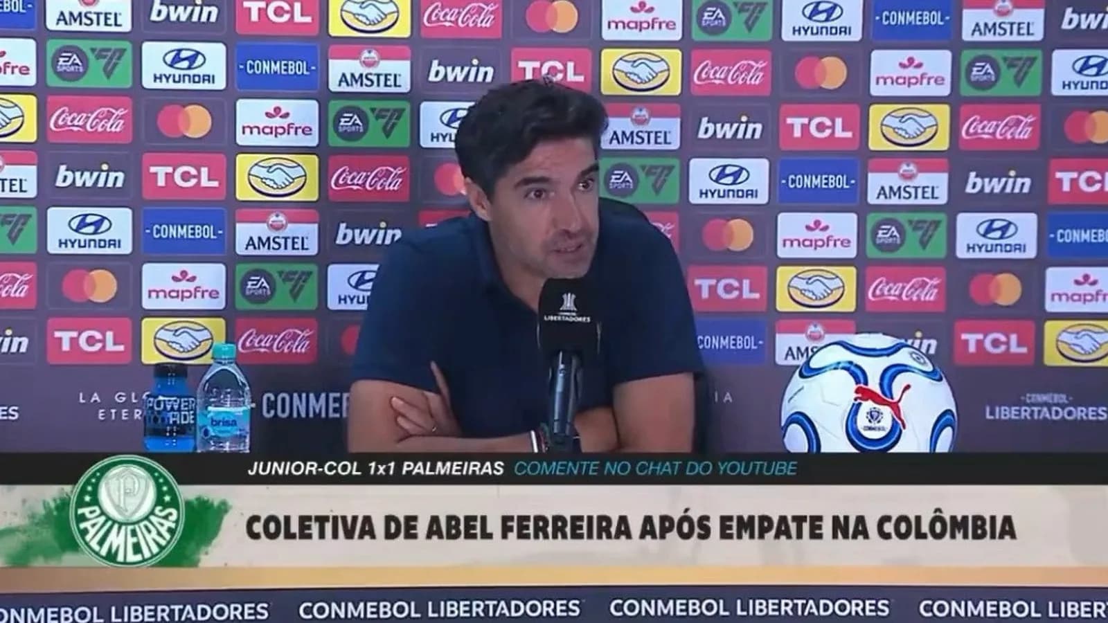 Abel Ferreira solta frase forte sobre VAR e agita o Palmeiras