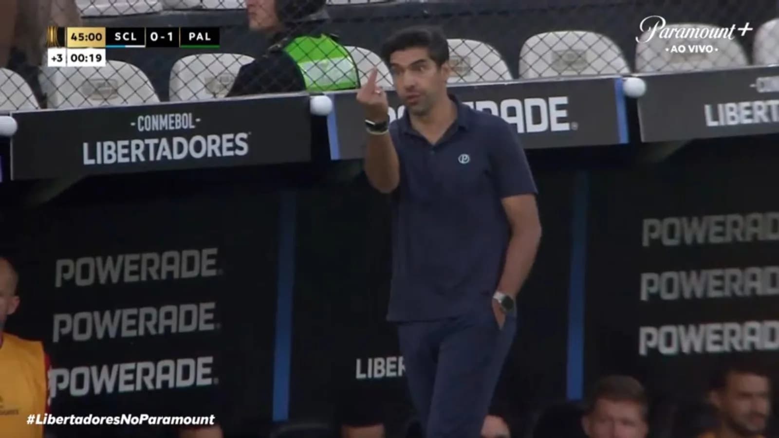 Abel Ferreira explica gesto polêmico e manda recado a Flaco López