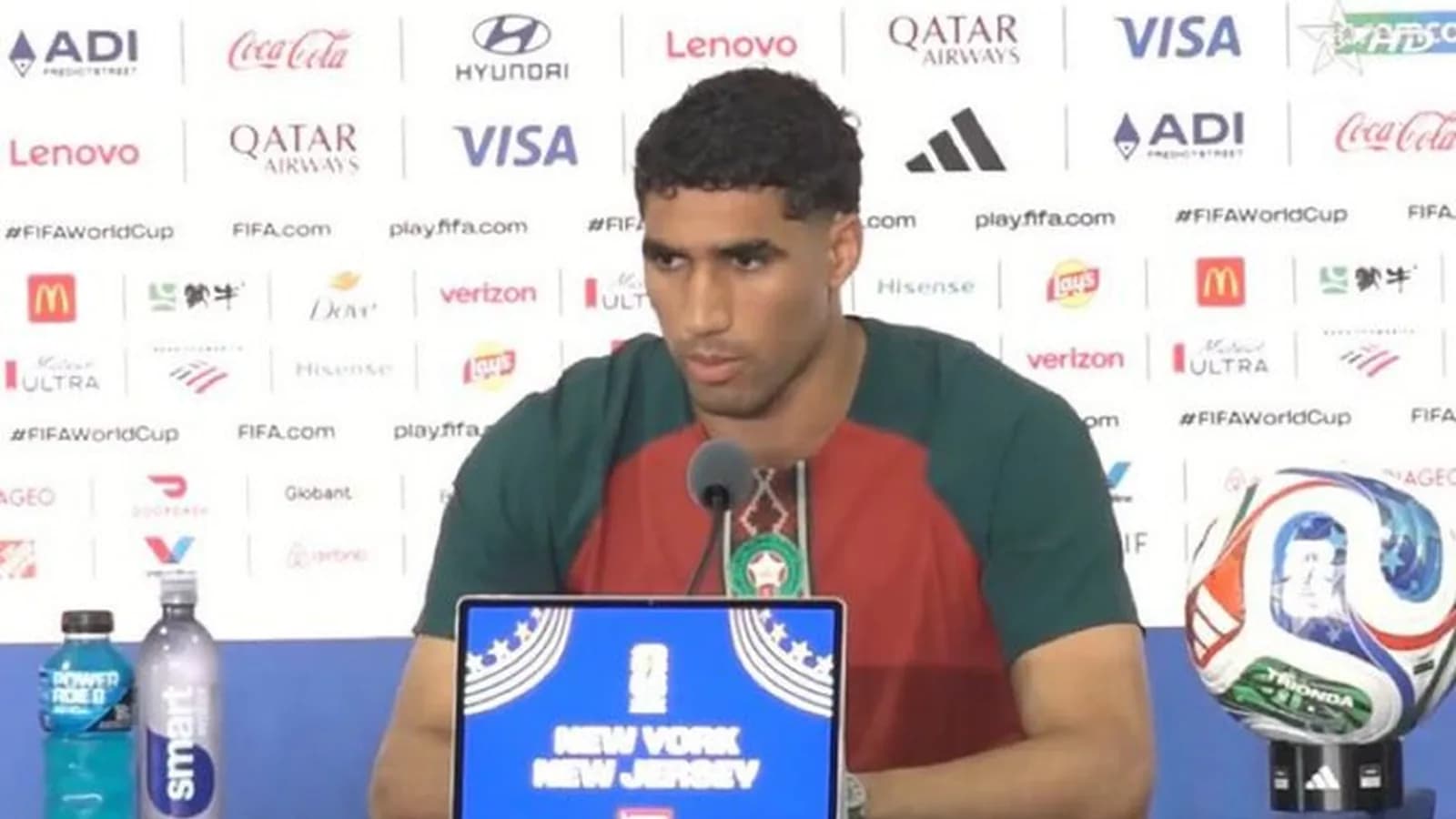 Hakimi manda recado ao Brasil e descarta favoritismo na Copa do Mundo