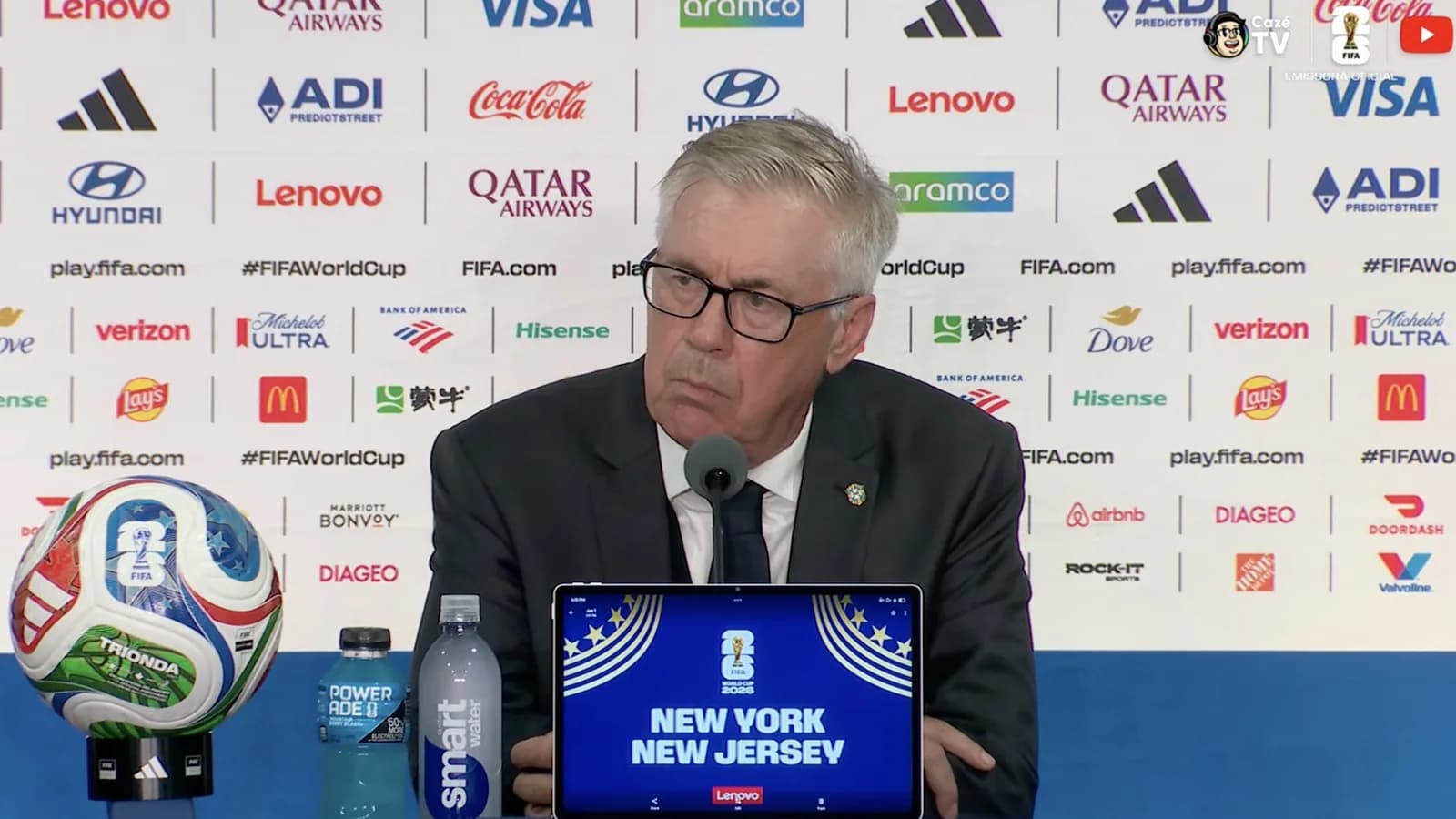 Brasil: Ancelotti lamenta eliminação e faz avaliação da campanha na Copa