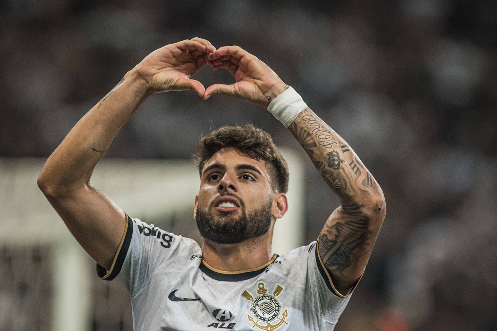Yuri Alberto dá o papo após empate do Corinthians pela Sul-Americana