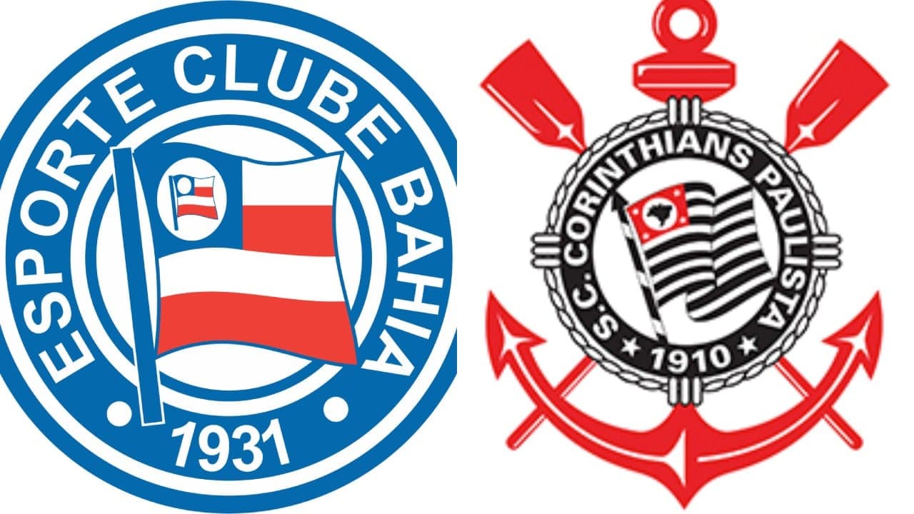 Bahia x Corinthians: como assistir, escalações e horário
