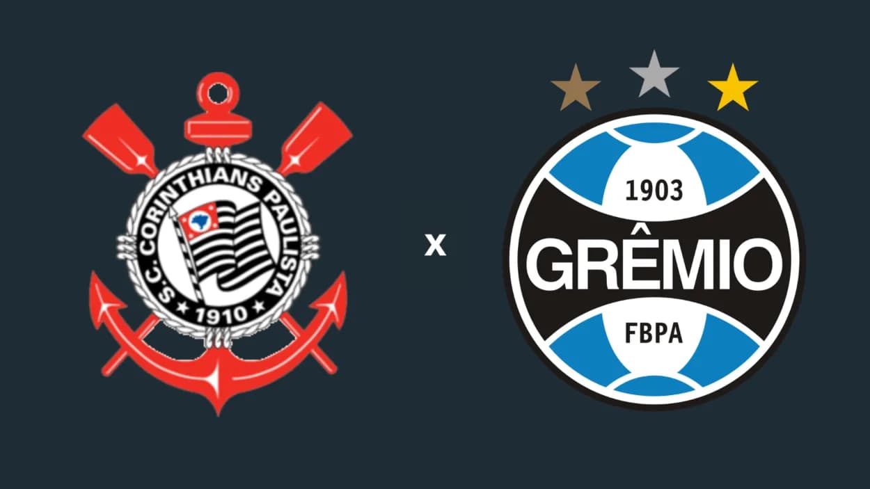 Corinthians x Grêmio: veja onde assistir AO VIVO ao jogo da 31ª rodada do Brasileirão