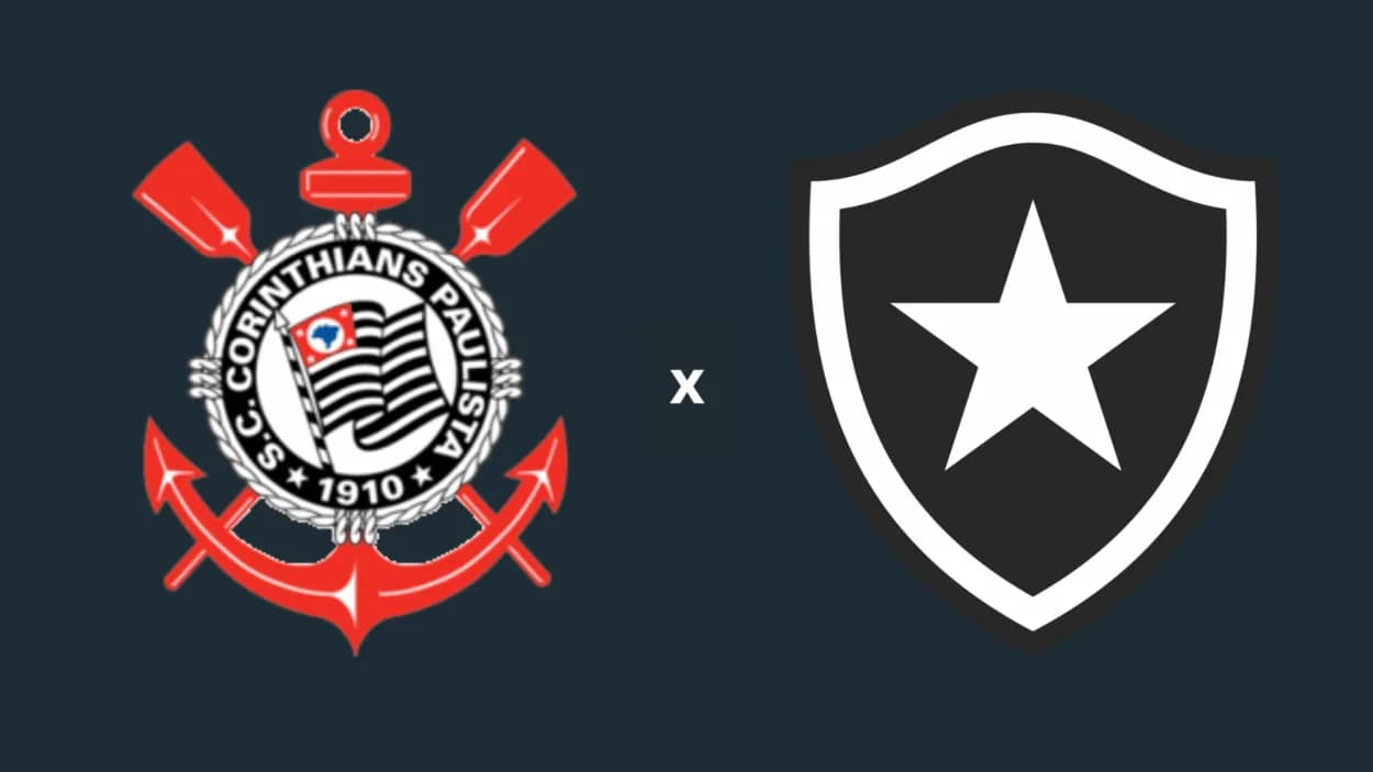 Corinthians x Botafogo: escalações, onde assistir e desfalques