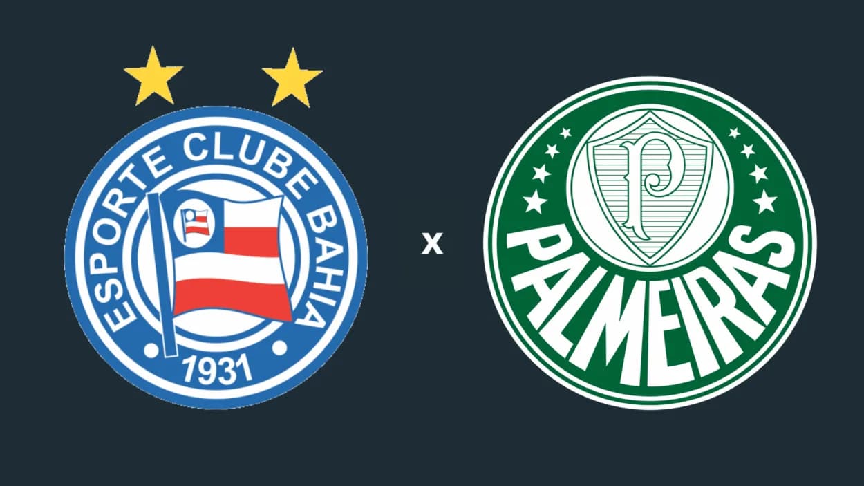 Bahia x Palmeiras: saiba como assistir o jogo AO VIVO na TV