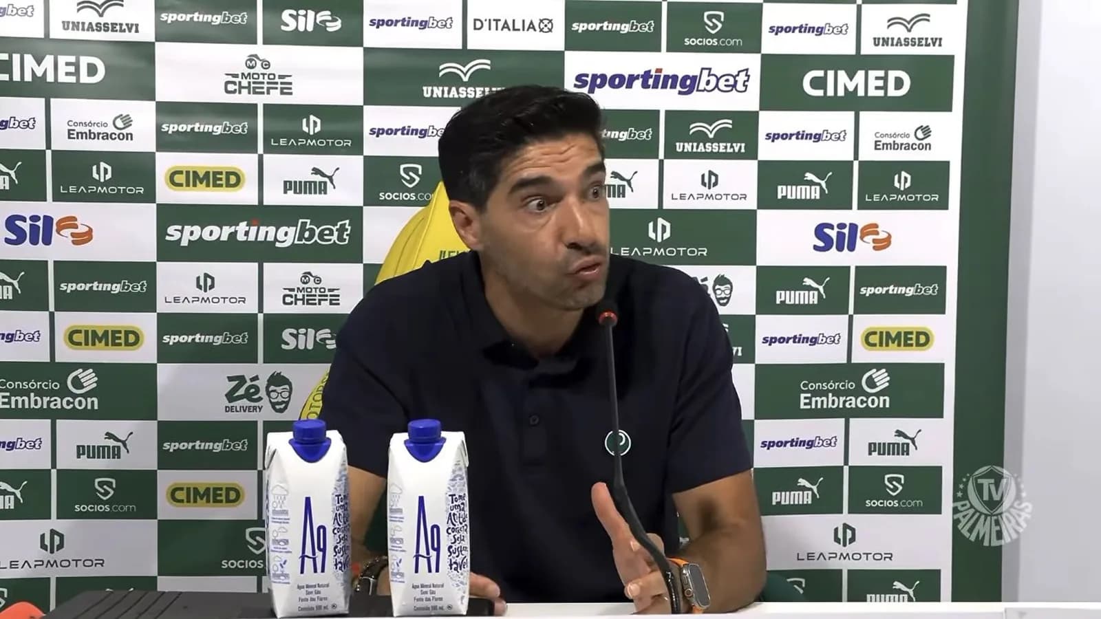 Palmeiras: Abel Ferreira detona arbitragem após empate com o Mirassol
