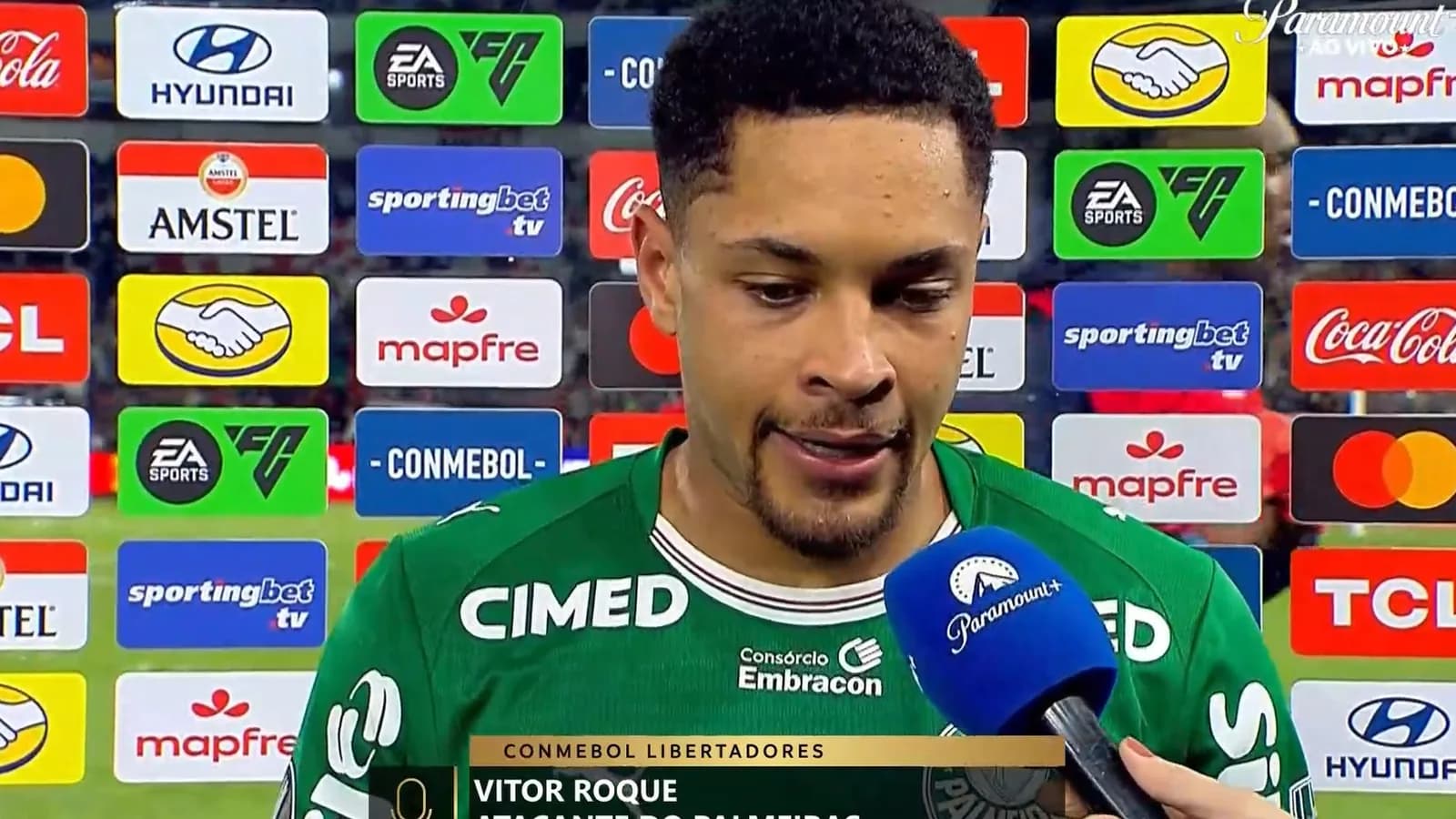 Palmeiras: Vitor Roque revela estratégia para enfrentar altitude e valoriza Carlos Miguel