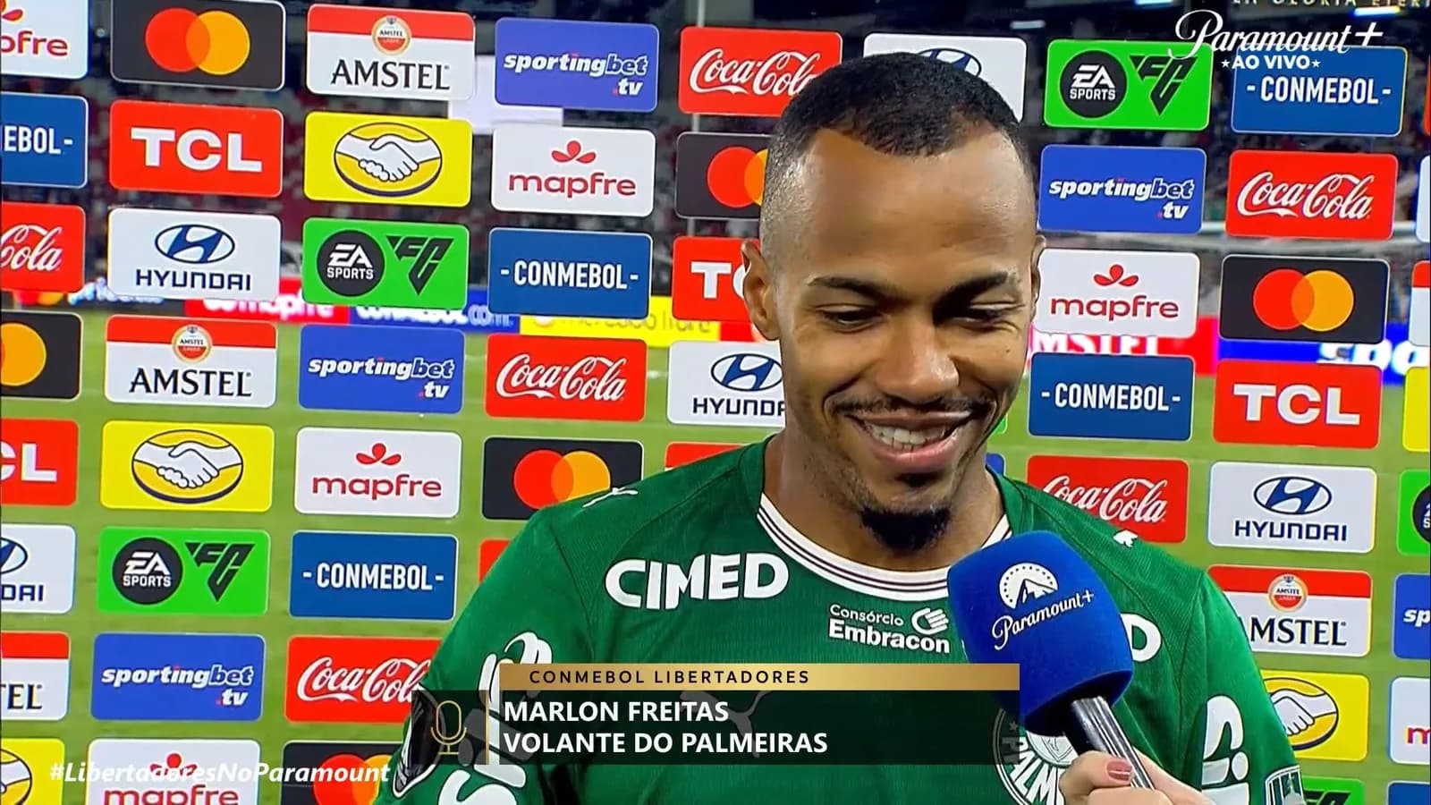 Palmeiras: Marlon Freitas destaca atuação e explica por que classificação foi merecida