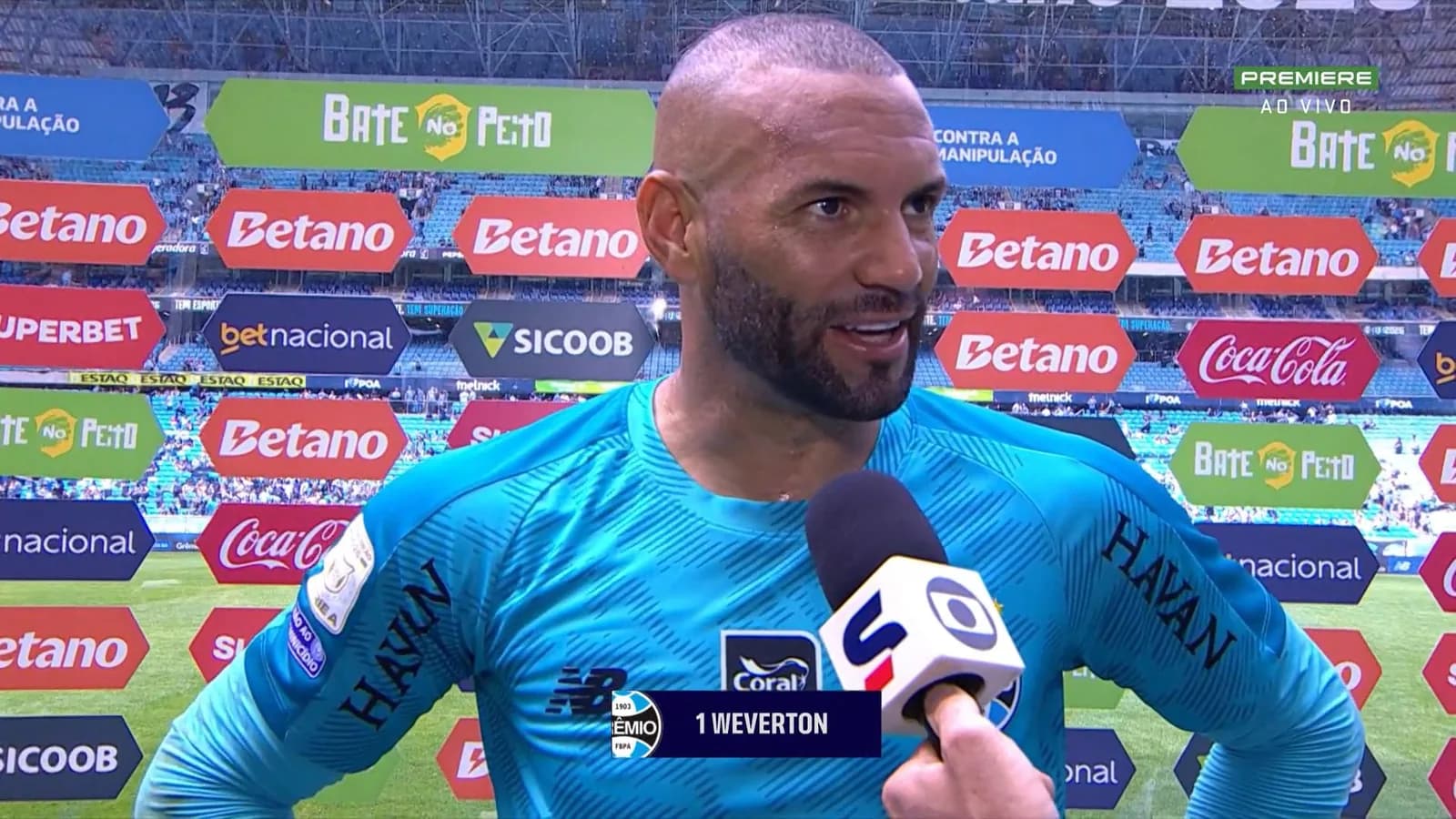 Weverton emociona torcida do Palmeiras ao falar sobre reencontro no Grêmio