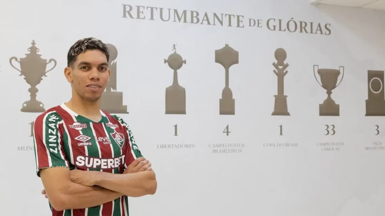 Inspirado em Cristiano Ronaldo, reforço do Fluminense afirma ter características de Mbappé e Rafael Leão