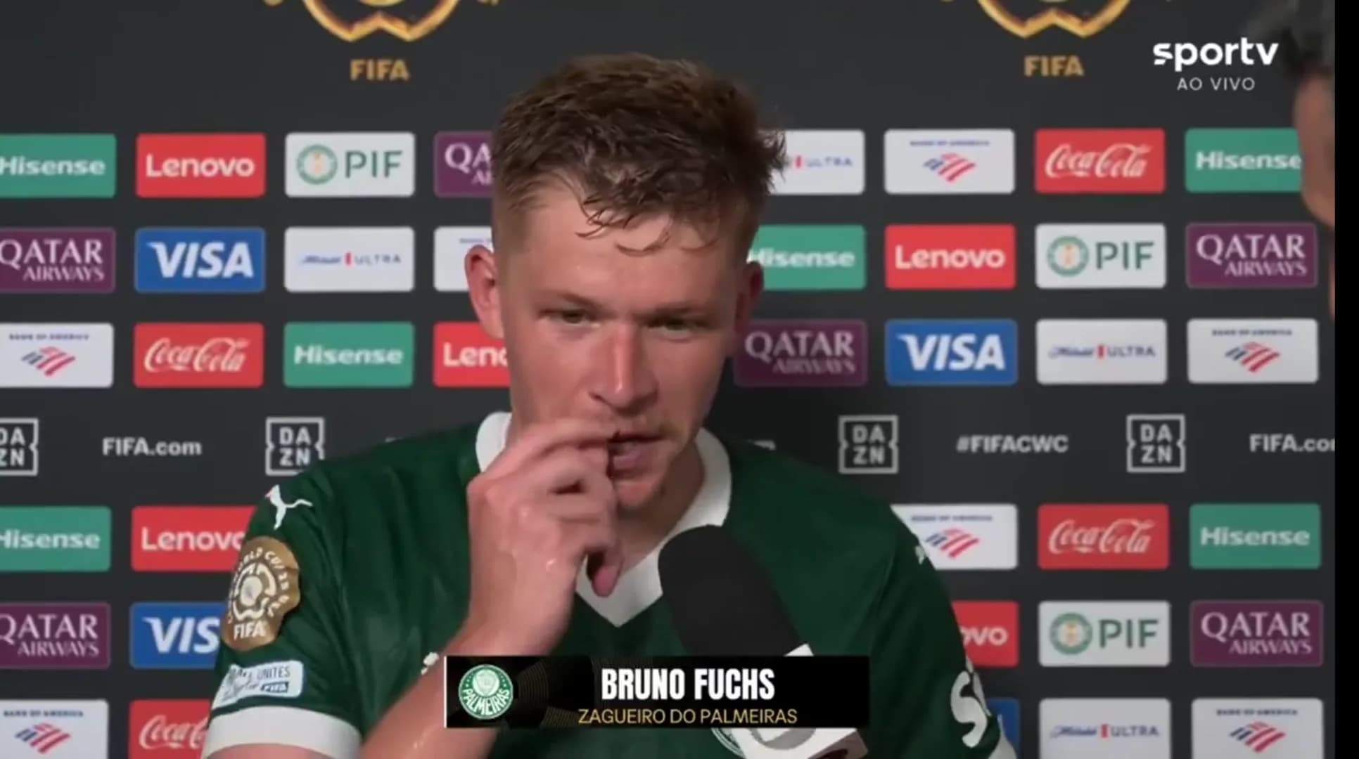 Bruno Fuchs exalta entrega do Palmeiras após vitória sobre o Botafogo: “Foi uma batalha”