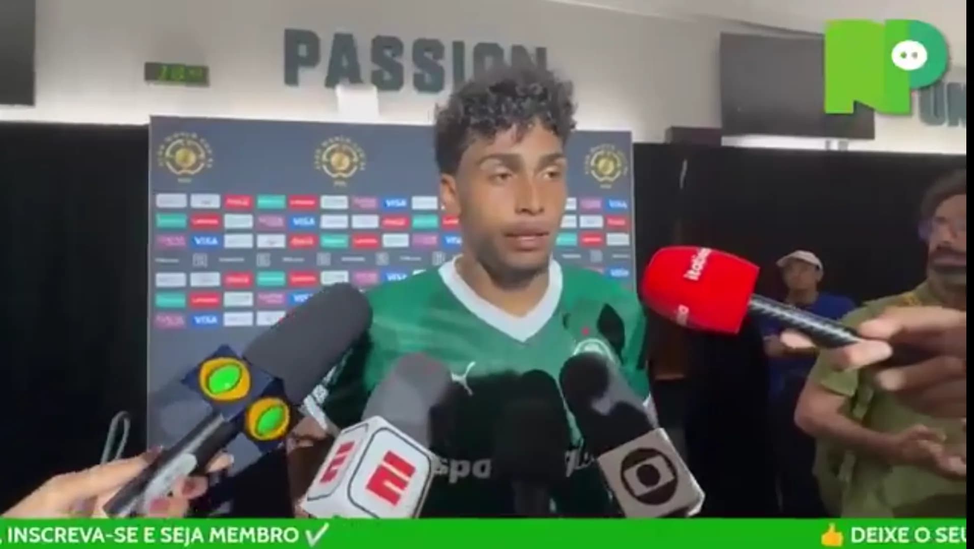 Luighi celebra vitória do Palmeiras no Mundial e exalta foco do elenco