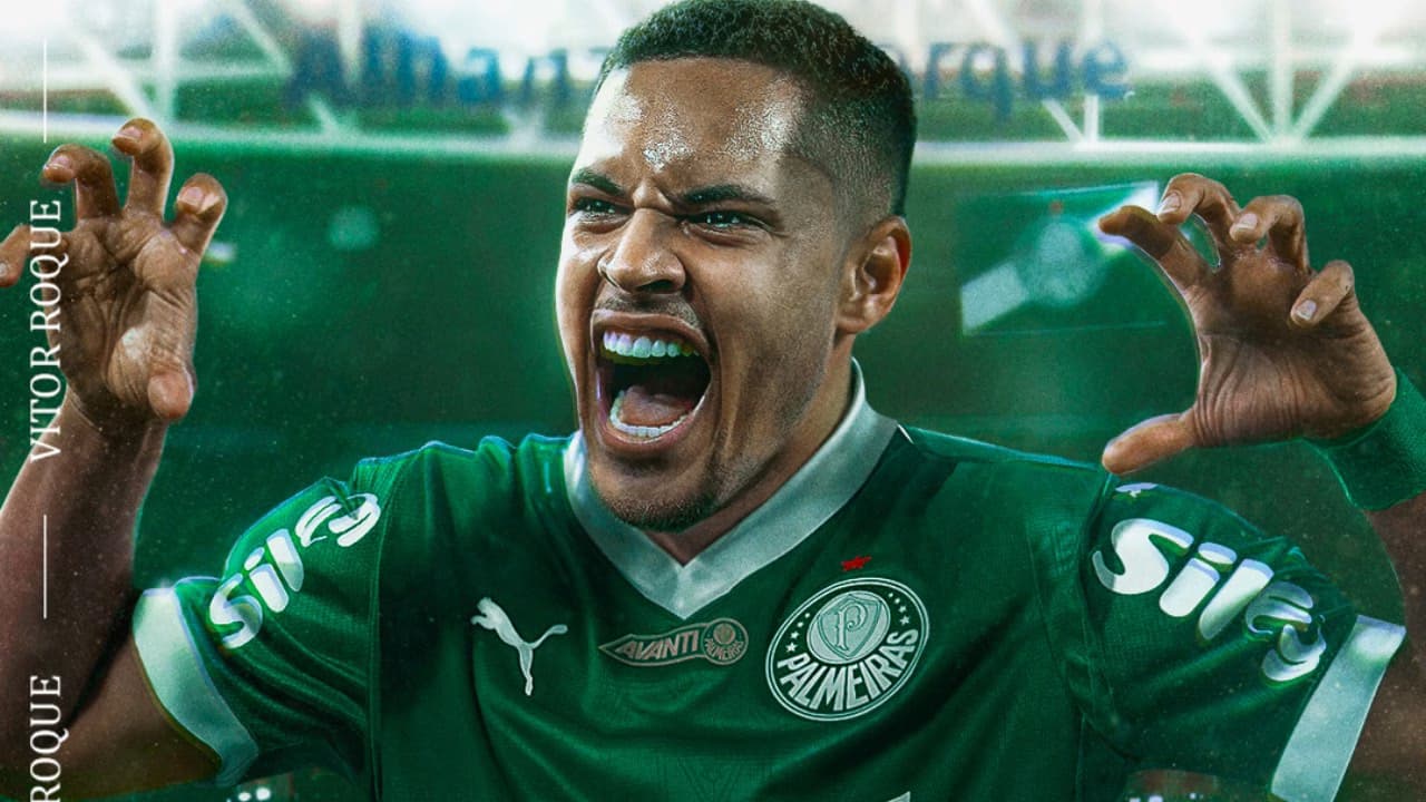 Palmeiras anuncia contratação de Vitor Roque, que fala pela 1ª vez após acerto