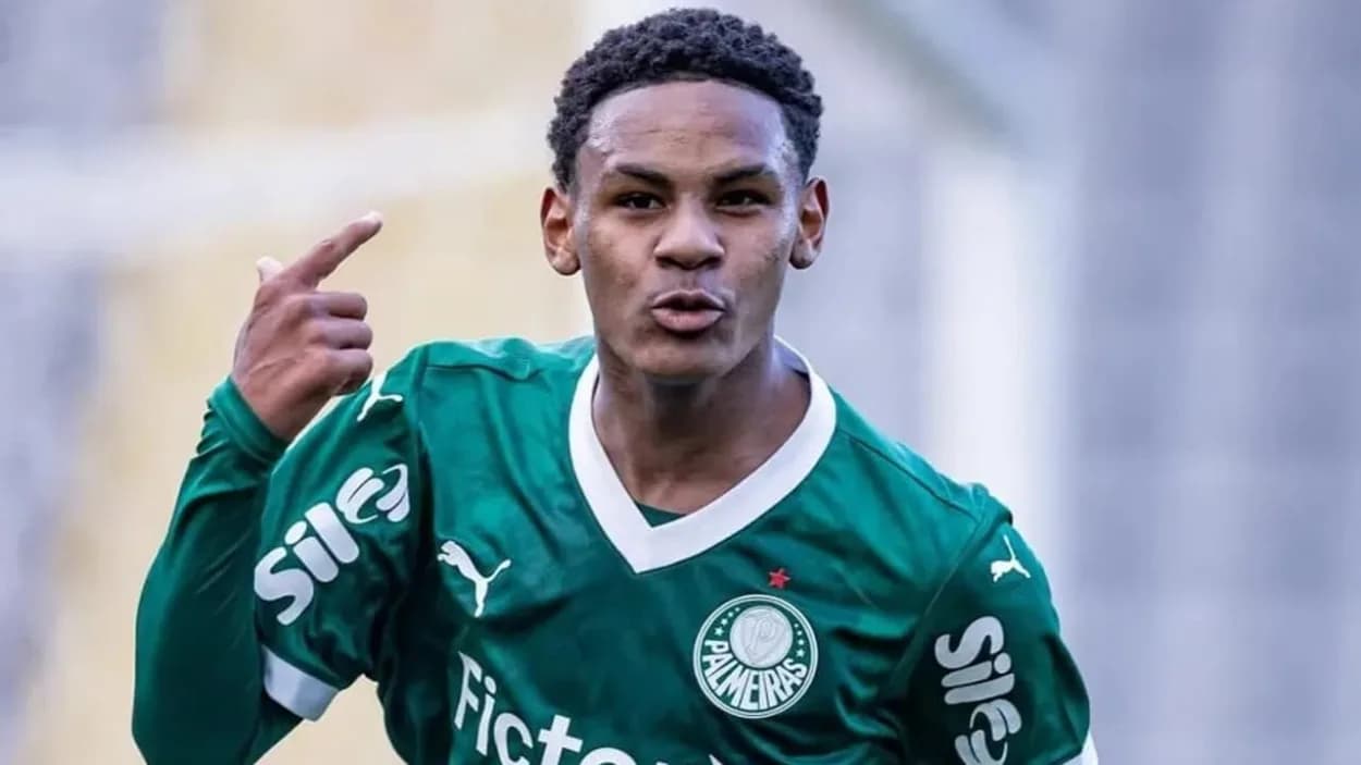 Novo Dudu surge na base e seu 1° contrato no Palmeiras será de €100 milhões