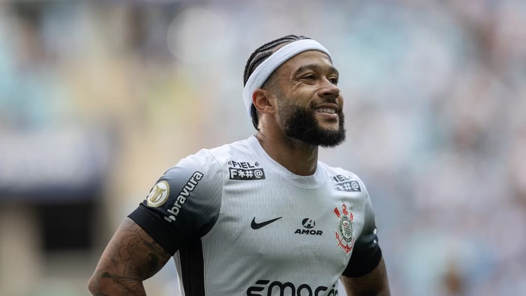 Corinthians revela porque Memphis Depay não vai jogar contra o Novorizontino