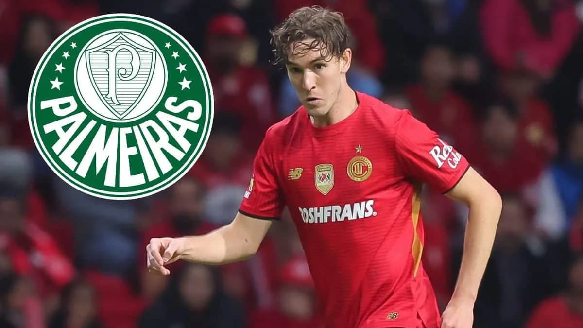 Palmeiras decide após oferta ao Toluca para fechar com Marcel Ruiz