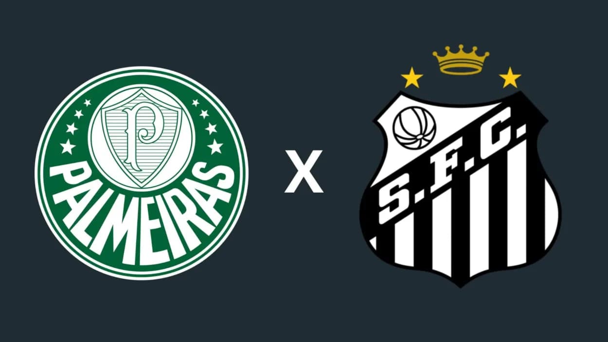 Palmeiras x Santos: escalações, pendurados e desfalques