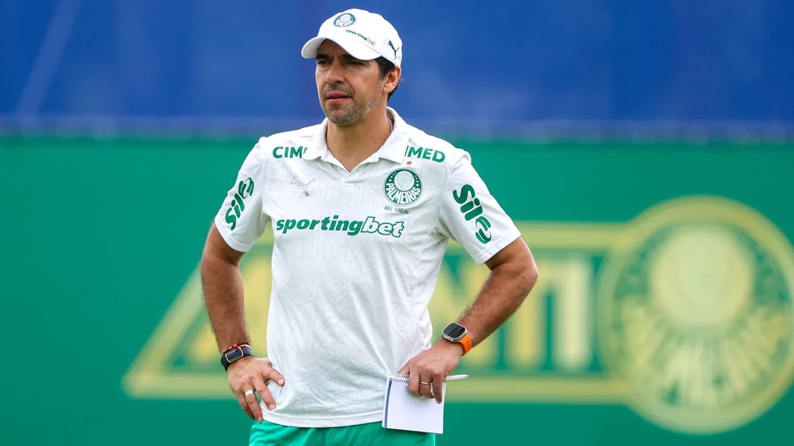 Abel Ferreira tem cinco desfalques no Palmeiras para enfrentar o Atlético-MG