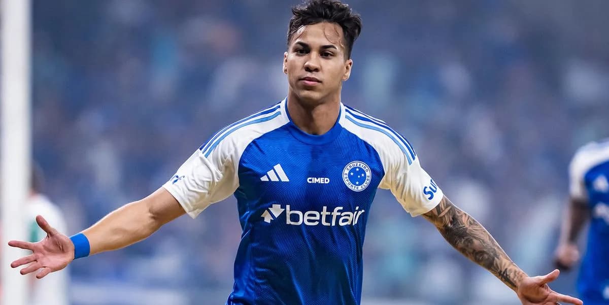 Após oferta do Flamengo, Cruzeiro avisa: Kaio Jorge só sai por €50 milhões