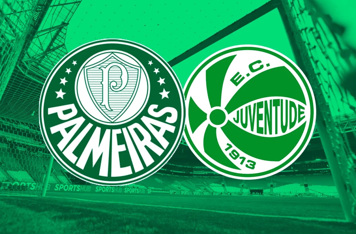 Palmeiras x Juventude: acompanhe o jogo AO VIVO e de graça neste sábado