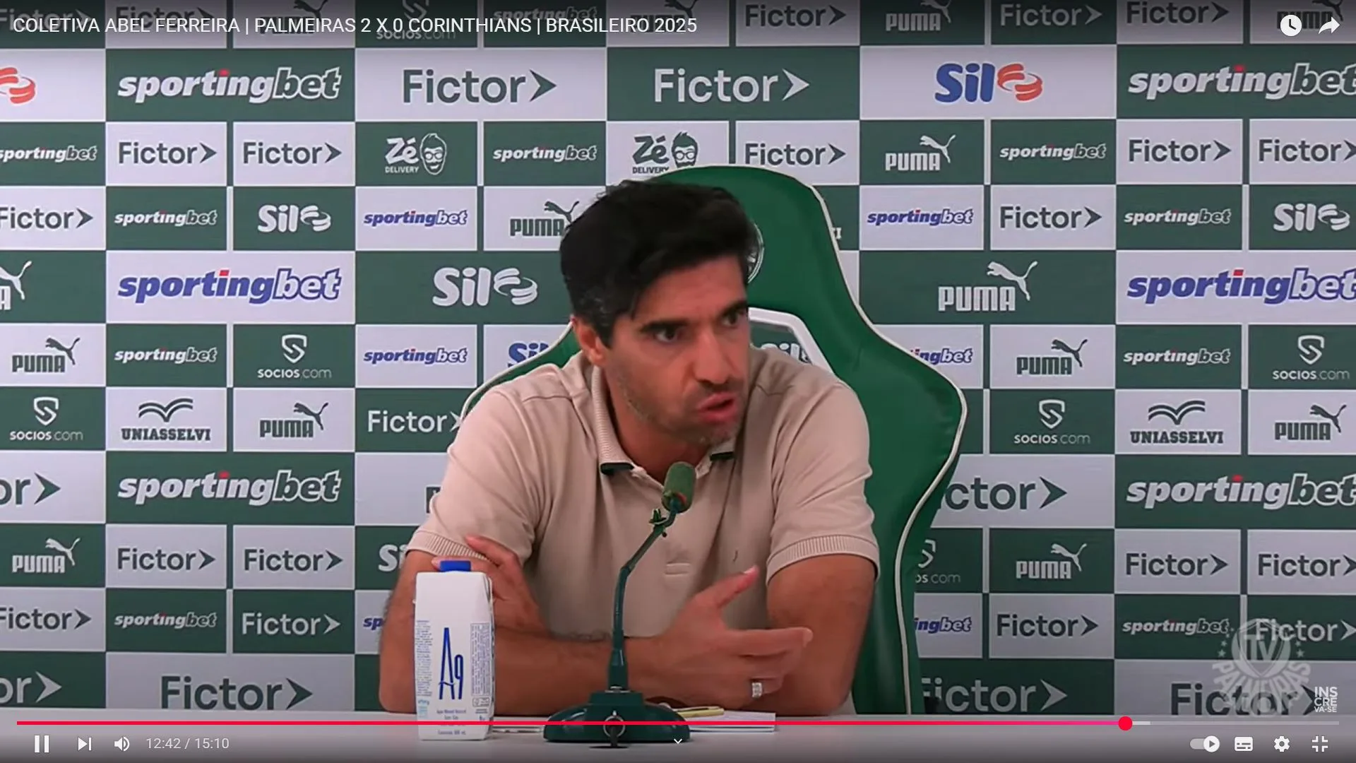 Abel Ferreira faz forte desabafo à imprensa: "Não faço amizades com jornalistas" Abel Ferreira, Palmeiras
