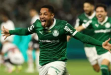 Vitor Roque fez o gol da vitória do Palmeiras diante do São Paulo