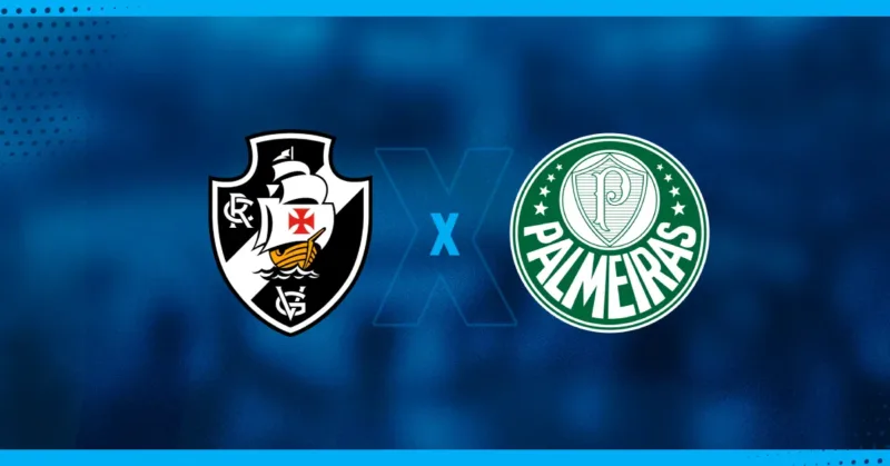 Vasco x Palmeiras: saiba como assistir o jogo AO VIVO na TV Vasco x Palmeiras