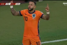 Finlândia x Holanda: atacante do Corinthians, Memphis Depay abre o placar; veja o gol*