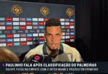 Paulinho fala sobre sacrifício para jogar pelo Palmeiras