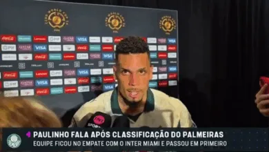 Paulinho fala sobre sacrifício para jogar pelo Palmeiras