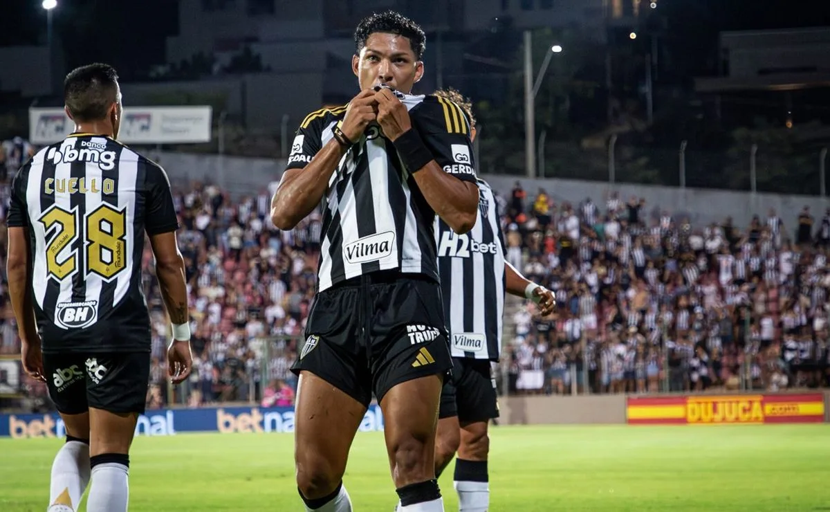 Rony em atuação pelo Atlético em 2025