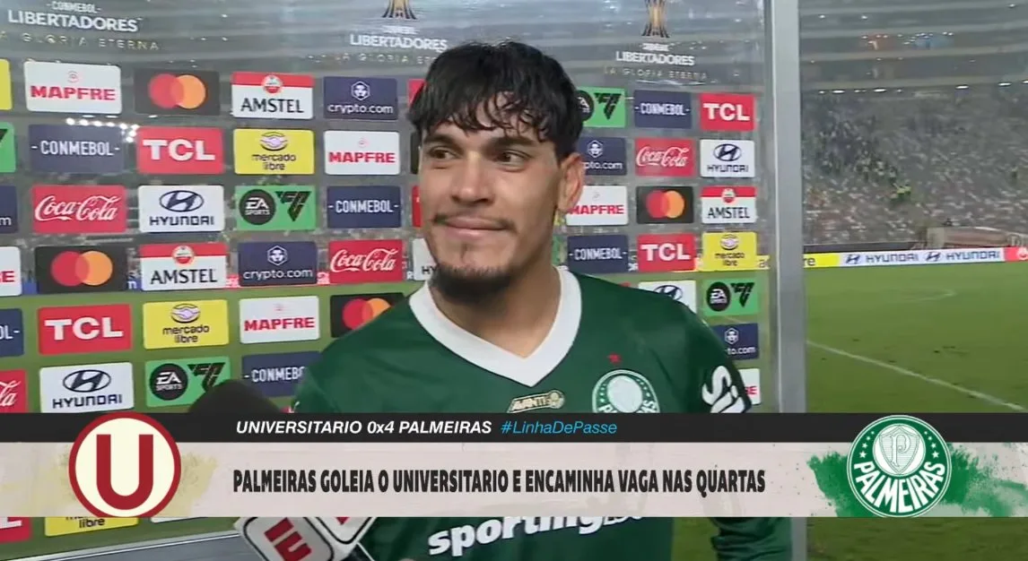 Gustavo Gómez exalta postura do Palmeiras na Libertadores e manda recado: “Vivemos o presente”