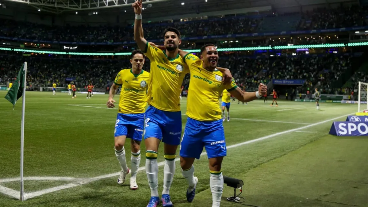 Flaco López e Vitor Roque brilham em vitória do Palmeiras sobre o Sport