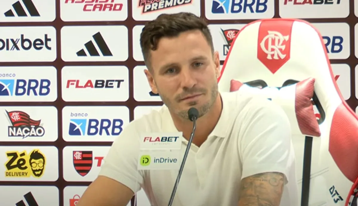 Saúl não treina e deve desfalcar o Flamengo contra o Palmeiras