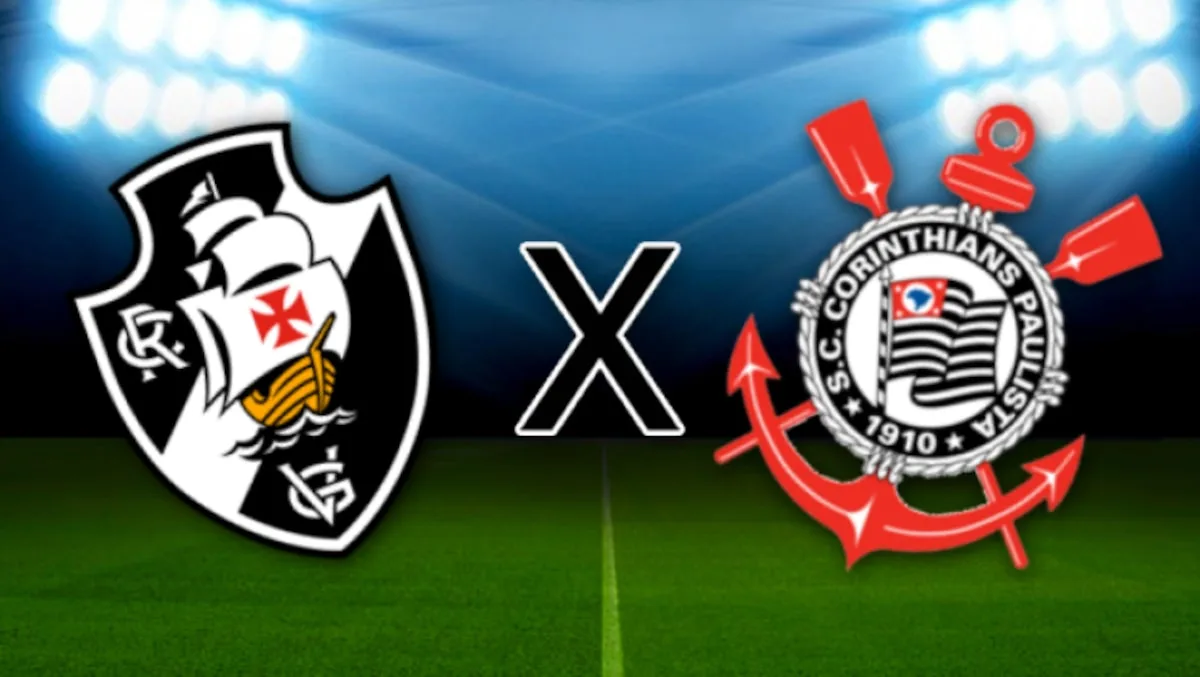 Vasco x Corinthians: saiba onde assistir o jogo AO VIVO na TV
