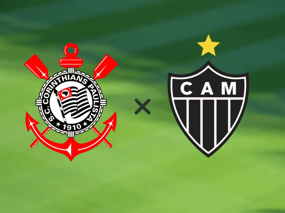 Corinthians x Atlético-MG: onde assistir, escalações e horário em jogo pelo Brasileirão