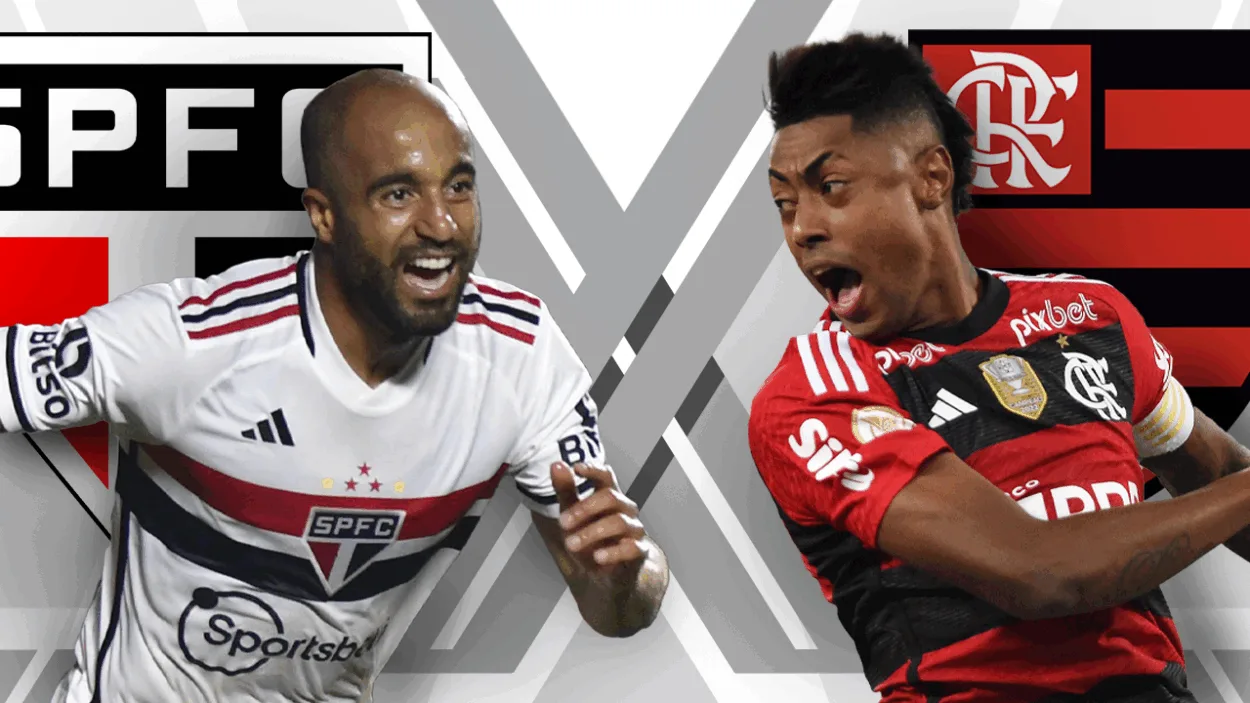 São Paulo x Flamengo AO VIVO: transmissão gratuita, horário e escalações